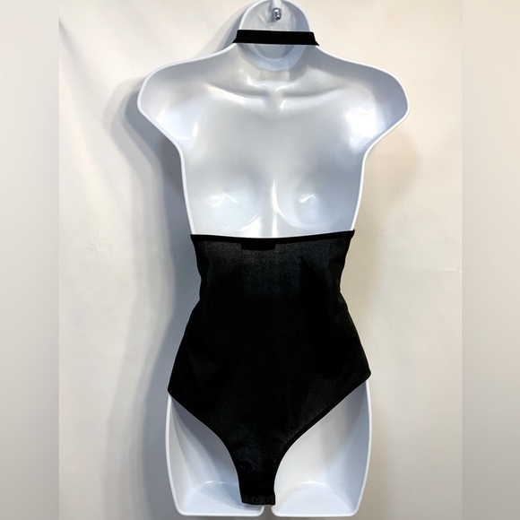 SHEIN Women’s Black Halter Bodysuit - Picture 3 of 4